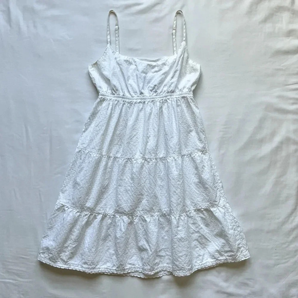 Y2K Prairie Tiered Mini Dress - Picture 4 of 8